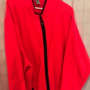 Fleece active zip up